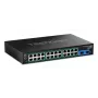 TRENDnet 26-pordiline karastatud tööstuslik Gigabit PoE+ haldatav lüliti, 24x PoE+ ja 2x SFP