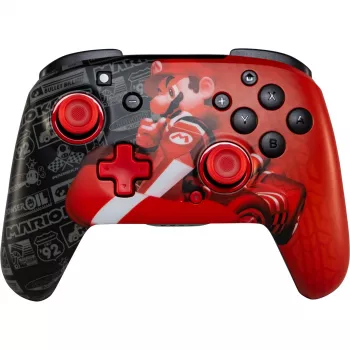 PDP Afterglow Wave juhtmevaba kontroller Nintendo Switchile – Grand Prix Mario Edition