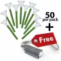 Visible Dust MXD100 Green 1.0x Vswabs hulgipakend 50 tk