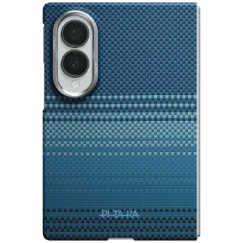 PITAKA Edge Case Samsung Galaxy Z Fold 8 jaoks - Moonrise - 1500D aramiidkiud, MagSafe ühilduv, üliõhuke pealeklõpsatav kate
