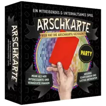 PEGASUS Arschkarte - Kes tõmbas lühikese kõrre? Party Edition kaardimäng