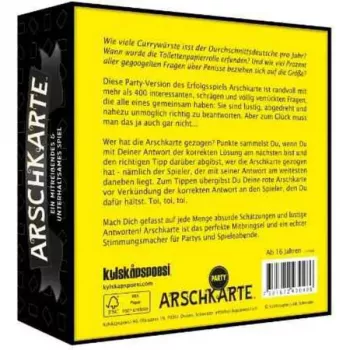 PEGASUS Arschkarte - Kes tõmbas lühikese kõrre? Party Edition kaardimäng