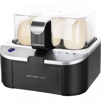 Emerio munakeetja 6 muna jaoks, 350 W, must