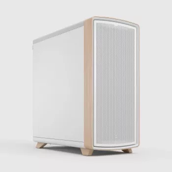 Fractal Design Summit Chalk White Solid TV-alus tammepuust aktsentidega