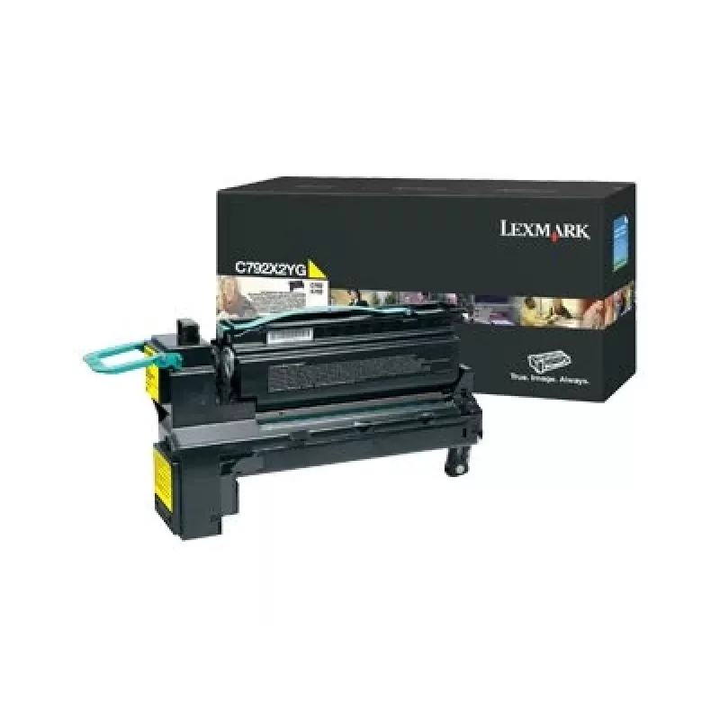 Lexmark C792X2YG Extra High Yield kollane toonerikassett