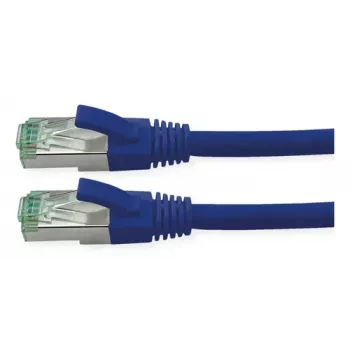 ROLINE RM Cat.6A S/FTP (PiMF) patchjuhe, TPE, sinine, 5 m - RJ45 Snagless, 10GbE, LSZH