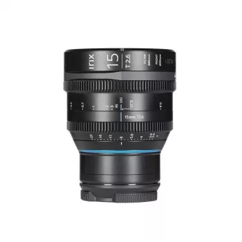 Irix Cine objektiiv 15mm T2.6 Canon RF kinnitusega – meetriline teravustamisskaala