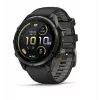 Garmin fenix 9 Pro Multispordi GPS-kell koos inReach satelliitsidega, 47 mm Carbon Gray DLC titaankorpus, must/hallikas-sinine silikoonrihm