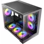 Antec CX M3 ARGB B Mini-Torni arvutikorpus, karastatud klaas, 3x 120mm ARGB ventilaatorit, microATX