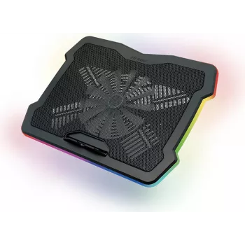 Antec HyperFlow RGB sülearvuti jahutusalus kuni 17,3-tollistele sülearvutitele kahe 140mm ventilaatoriga