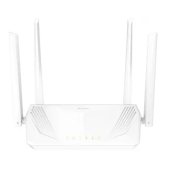 D-Link AX1500 Wi-Fi 6 kaheribalaline gigabitine ruuter koos OFDMA, MU-MIMO, Beamforming, WPA3, 4 gigabitise LAN-pordiga, Smart Connect, vanemliku kontrolli, QoS, külaliste võrgu, IPv6, pääsupunkti režiimiga, must