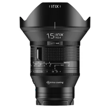 Irix 15mm f/2.4 lainurkne prime-objektiiv Sony E täiskaaderkaameratele