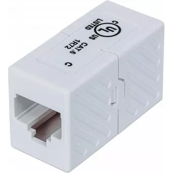 Intellinet 504751 Cat6 UTP RJ45 vaheühendus, emane-emane, valge