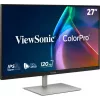 ViewSonic VP2766-2K 27 inch QHD IPS professionaalne monitor USB-C 65W, KVM, riistvaraline kalibreerimine