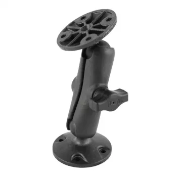 RAM Mounts B-Size kahe pesaga käsi kahe ümmarguse alusega kinnituskomplekt