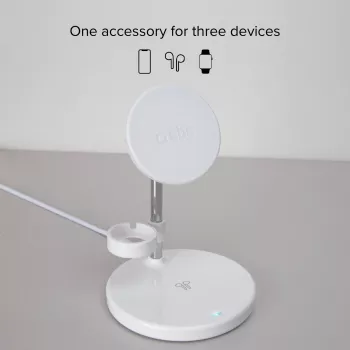 SBS TEWIRMAG3IN1 3-in-1 juhtmevaba laadimisjaam MagSafe'iga iPhone'ile, Apple Watch'ile ja AirPodsidele