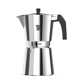 PEZZETTI Italexpress pliidil olev espressokeetja 0,7 L alumiinium must