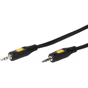 Vivanco heli kaabel 3.5 mm – 3.5 mm 0.75 m (VVAJACK07MMK)