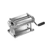 Marcato Atlas 150 Roller Premium käsipastamasin, kroomteras, 150 mm rullid, 10 paksusseadet, hõbedane