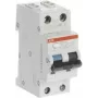 ABB 2CSR275180R0165 RCBO 1P+N 16A C-karakteristik 30mA AC tüüp 6kA 2 moodulit DS201