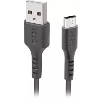 SBS USB–microUSB kaabel 1 m, must (LTHL200)