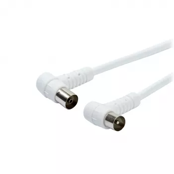 Vivanco antenniühenduskaabel, SAT, 3 m, valge
