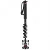 Manfrotto XPRO Monopod+ MVMXPROC5 süsinikkiust 5-sektsiooniline videomonopod FLUIDTECH alusega