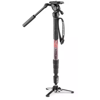 Manfrotto Element MII videomonopood 400 Series vedelpeaga, alumiinium (MVMELMIIA4LIVE)