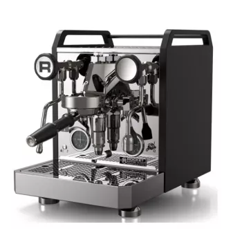 Rocket Mozzafiato V Fast Black poolautomaatne espressomasin PID ja E61 rühmaga