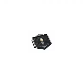 Manfrotto 030ARCH-14 alumiiniumist arhiivikinnitusplaat, 1/4 inch-20 kruvi, must, 75x75mm