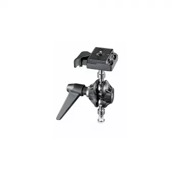 Manfrotto 155RC kaheteljeline statiivipea kiirkinnitusplaadiga, 6 kg kandevõime, 360° pööre, alumiinium, must
