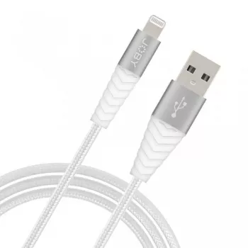 JOBY laadimis- ja sünkroonkaabel Lightning, 1,2 m, valge (JB01812-BWW)