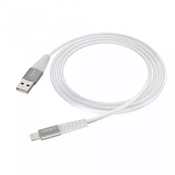 JOBY laadimis- ja sünkroonkaabel Lightning, 1,2 m, valge (JB01812-BWW)