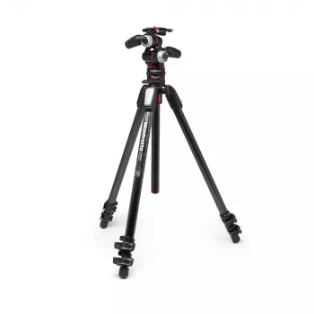 Manfrotto MK055CXPRO33WQR süsinikkiust 3-osaline statiiv XPRO 3-suunalise peaga