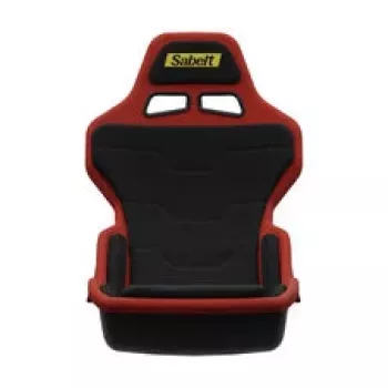 Sabelt SRP-1 Sim Racing Iste, Klaasplastist Kest, Vormelikujundus, Polsterdatud - Racing Black