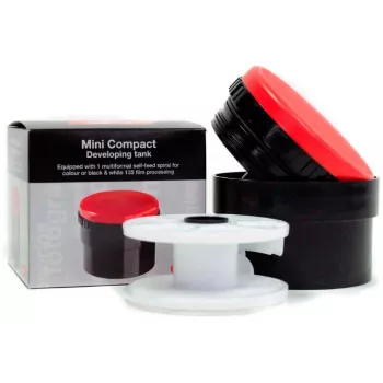 AP Compact Mini filmi ilmutustank APP321200 ühe multiformaat-rulliga (135/126/127), 1 filmile