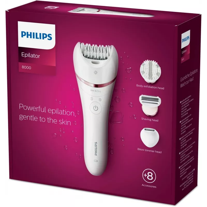Philips 8000 Series Epilaator BRE735/00 märg-kuiv epilaator