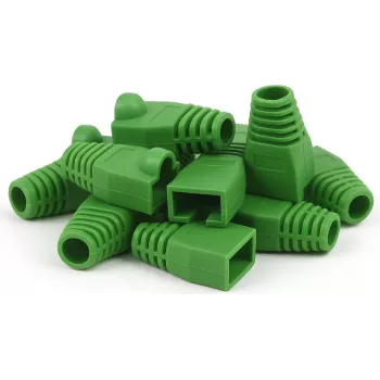 DSIT DANICOM RJ45 pingevabastuskaitsmed rohelised, 10 tk