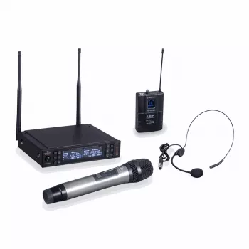 Soundsation WF-U2302 kahe kanaliga UHF juhtmevaba mikrofonisüsteem