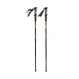 CMP Bern matkakepid 3-osalised alumiiniumist 7075 must/oranž 65-135 cm