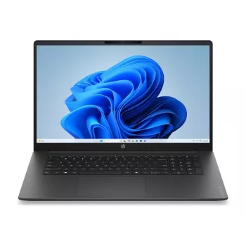 HP OmniBook 3 17,3-tolline HD+ sülearvuti - AMD Ryzen 3 7320U, 8GB LPDDR5, 256GB PCIe NVMe SSD, AMD Radeon 610M Graphics, Windows 11 Home, must