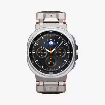 Spigen DuraPro Armor kest Samsung Galaxy Watch 8 / 9 / Classic (40/44/46mm) jaoks - must