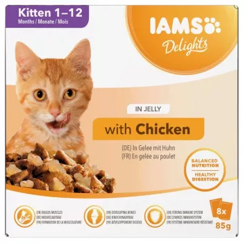 EUKANUBA IAMS DELIGHTS Kassipoeg tarretises märg toit 8x85g