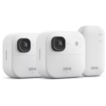 Juhtmevaba turvakaamerate süsteem (2 kaamerat) Amazon Blink Outdoor 2K+, White (B0F9632B4F)