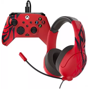 Puldi ja kõrvaklappide komplekt Turtle Beach Airlite & Rematch Xbox-konsooli jaoks, Spirit Red (TBC-2201-65)