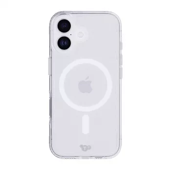 Tech21 EvoClear MagSafe kate iPhone 17 Clear – 3,6m kukkumiskaitse, UV-kindel, antimikroobne