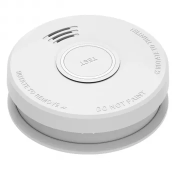 Alecto SD110 patareitoitega fotoelektriline suitsuandur 85 dB valge 101 mm