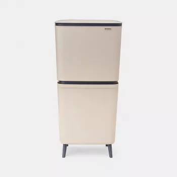 Brabantia SortUp Hi prügikast 20+25L, beež