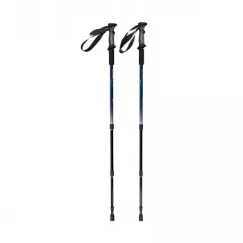 CMP Bern Matkakepid 3-osalised Alumiinium 7075 Must/Sinine 65-135 cm
