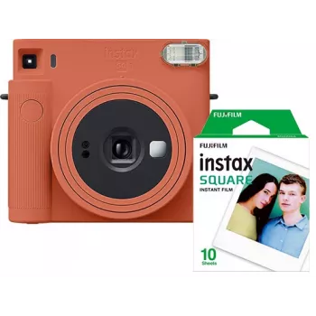 Fujifilm Instax Square SQ1 hetkfotokaamera, terrakota-oranž, koos filmiga (70100148679)